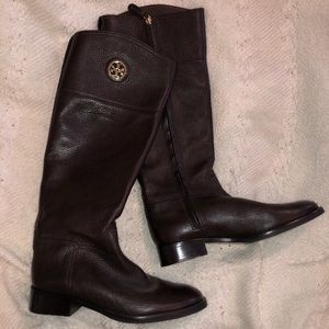 Authentic Tory Burch Riding Boots size 8